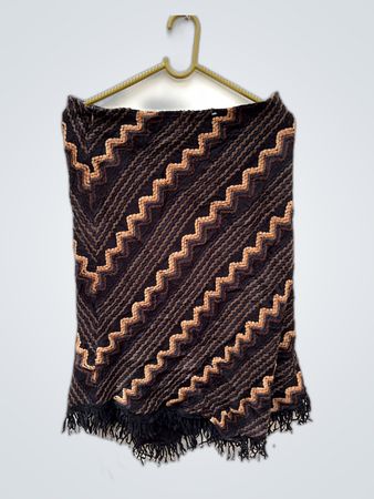 Woven Fringed Scarf