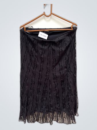 Black Lace Skirt