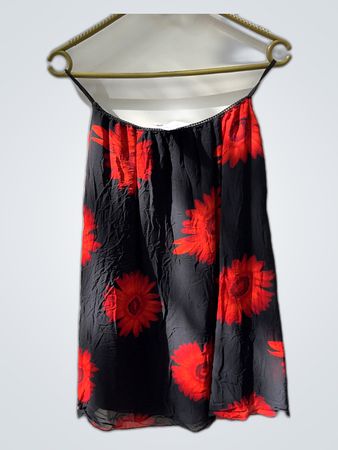 Gracia Floral Black Dress