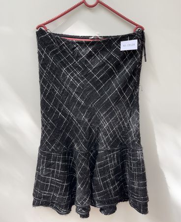 Per Una Houndstooth Mini Skirt