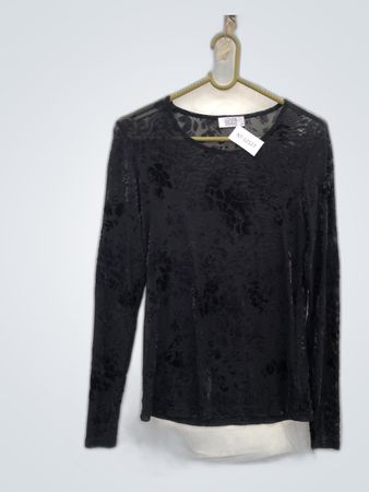 Love & Divine Black Lace Top