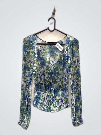 Floral Long-Sleeve Top