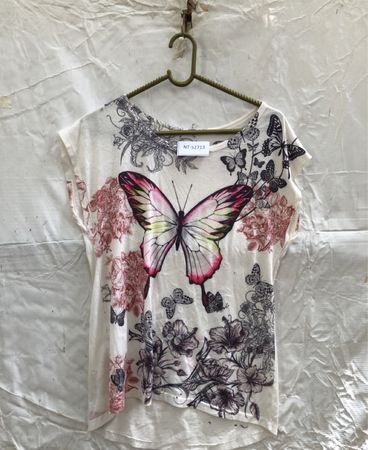 Unbranded Butterfly Print Sleeveless Top