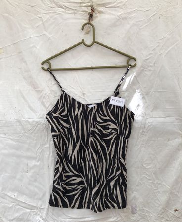 Time and Tru Zebra Print Cami Top