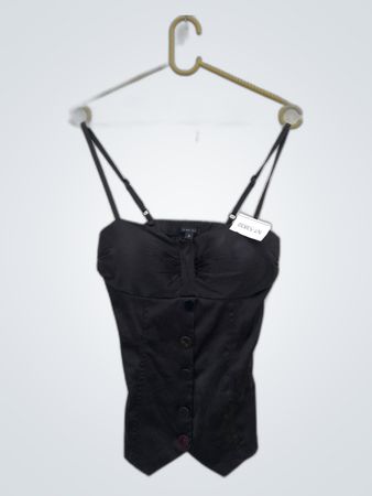 Black Bustier Top