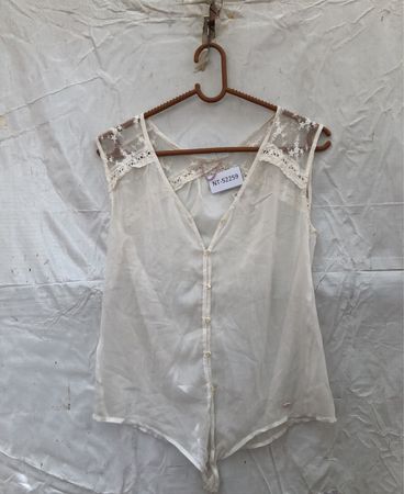 White Lace Trim Camisole