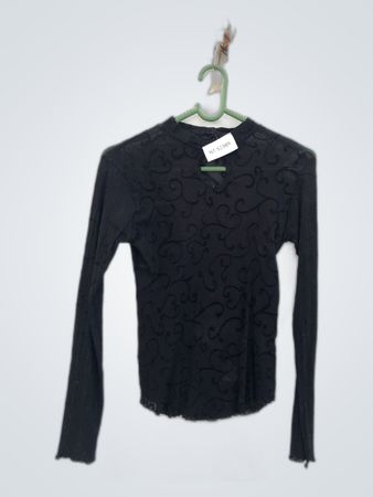 Black Long Sleeve Top