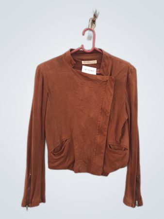 Vera & Lucy Rust Wrap Jacket
