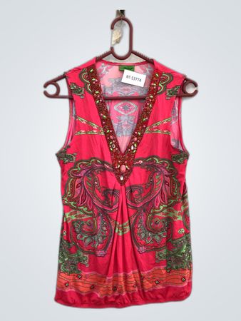 Pink Paisley Dress