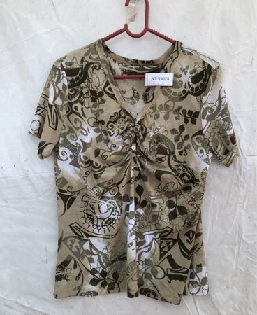 Unbranded Floral Print V-Neck Blouse