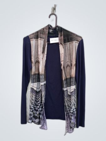 Unbranded Printed Architectural Cardigan