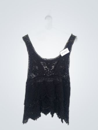 Black Lace Top