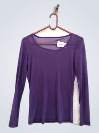 Purple Long-Sleeve Top