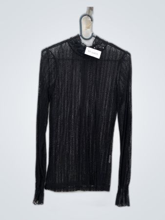 Chiquelle Black Lace Blouse