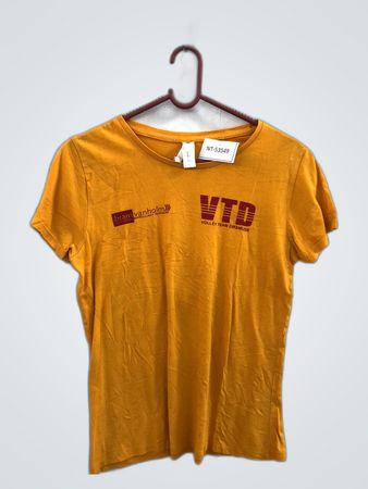 Yellow T-Shirt with VTD Logo