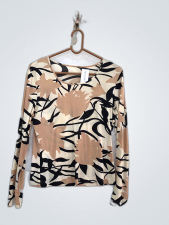 Floral Long-Sleeve Top