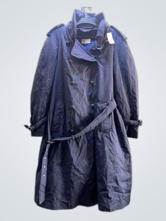 Navy Blue Trench Coat