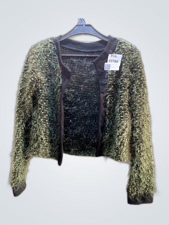 Green Fuzzy Sweater
