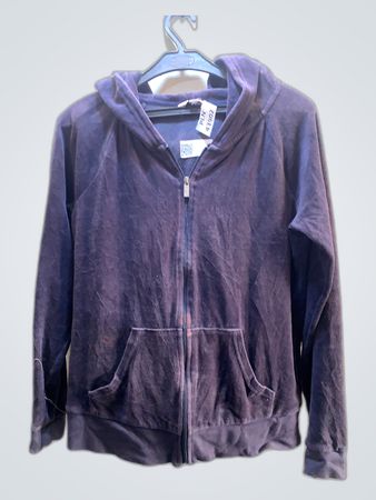 Juicy Couture Purple Velour Hoodie