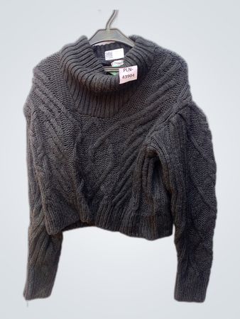 Dark Gray Knit Sweater