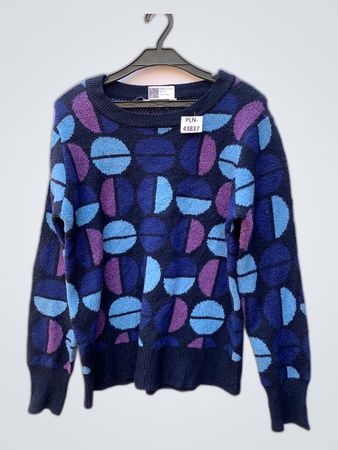 Unbranded Geometric Pattern Knit Sweater