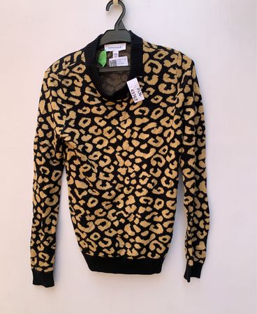 POPSUGAR Leopard Print Sweater