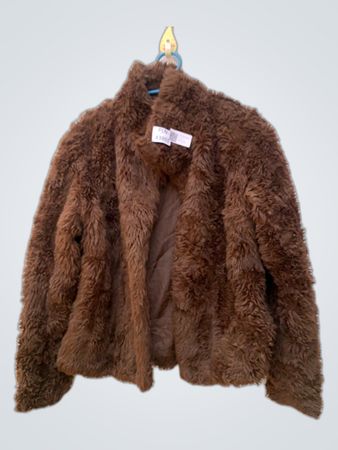 Brown Fuzzy Jacket