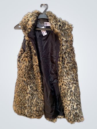 Bershka Faux Fur Vest