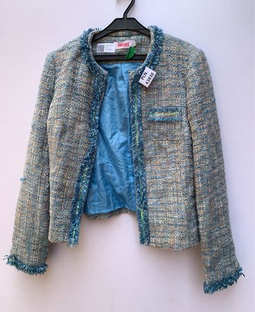 Tossal Blue Tweed Jacket