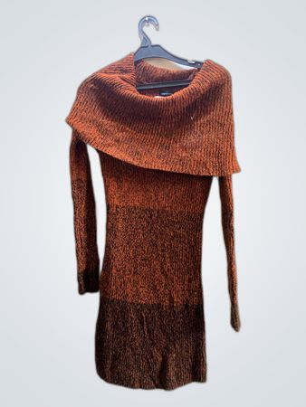 Brown Knit Dress