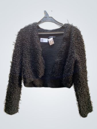 Black Fuzzy Sweater