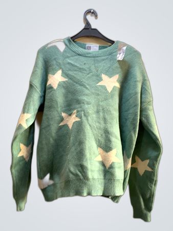 Green Star Sweater