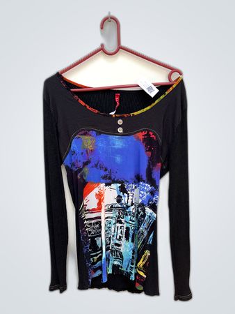 La Voila Long Sleeve Top