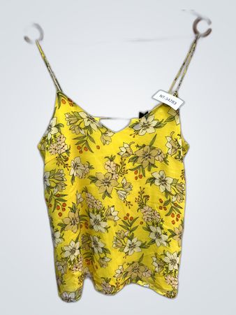 Vero Moda Yellow Floral Top