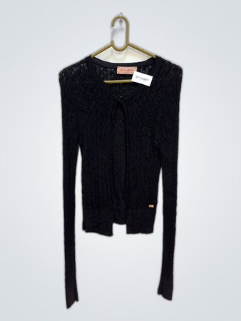 Amélie & Amélie Black Knit Cardigan