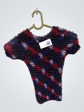 Ruffled Knit Top