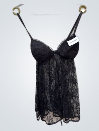 Black Lace Chemise