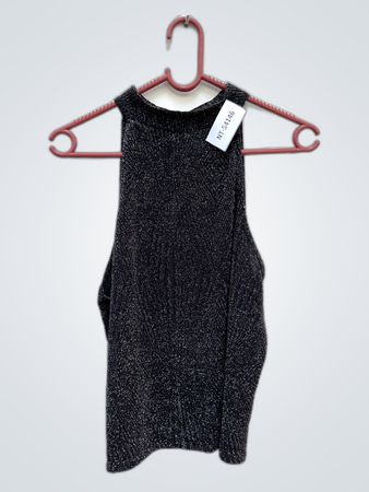 PITIMO Collection Black Glitter Dress