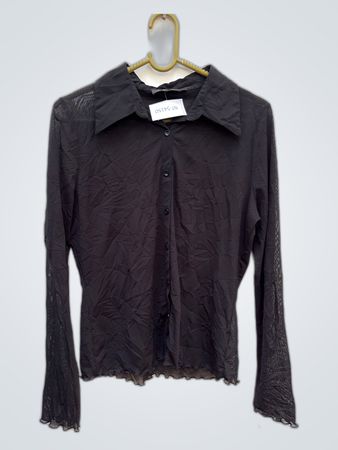Black Sheer Blouse