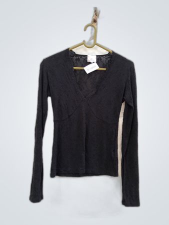 Black Long Sleeve Top