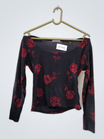 Long Sleeve Floral Blouse