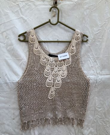 Forever 21 Lace Knit Cami Top