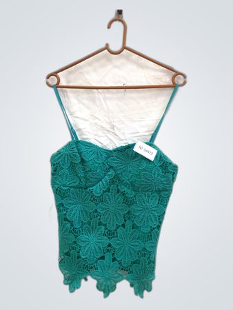 Jean Louis Francois Crochet Lace Top