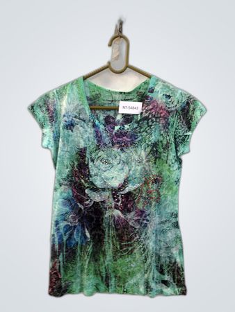 Floral Printed Short Sleeve Shirt