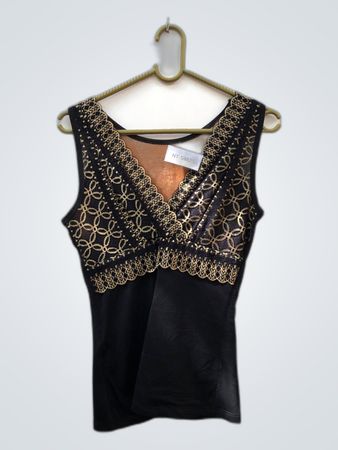 Black Lace Top