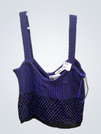 Zara Purple Knit Top