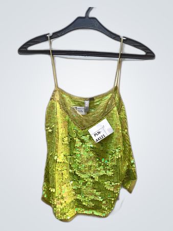 Green Sequin Top