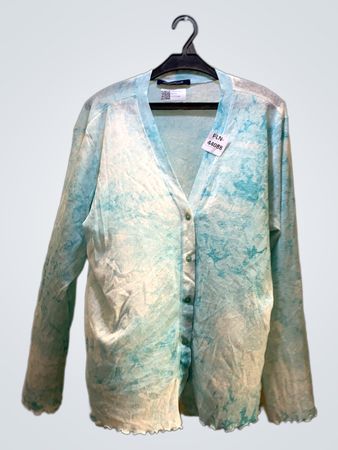 Windsmoor Blue Tie-Dye Cardigan