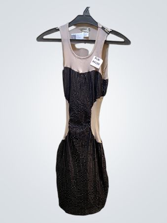 Killah Black and Beige Dress