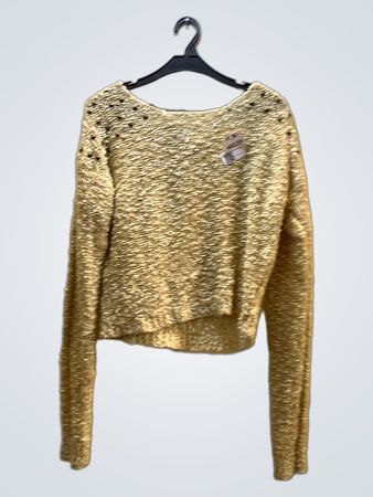 Gold Sequined Sweater